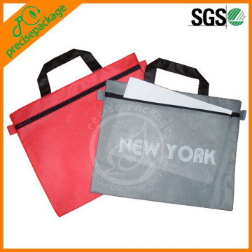 Bolsa de documentos con cremallera impermeable A4, A5, A6